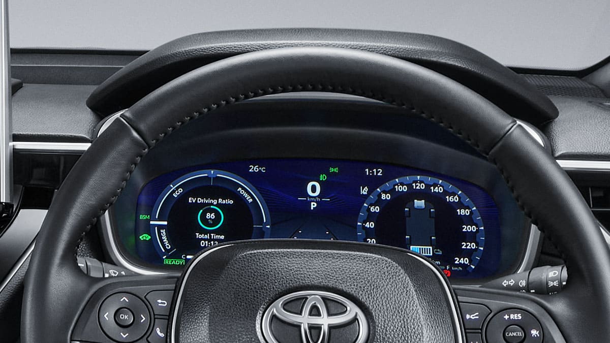 New 12.3" Multi-Information Digital Display