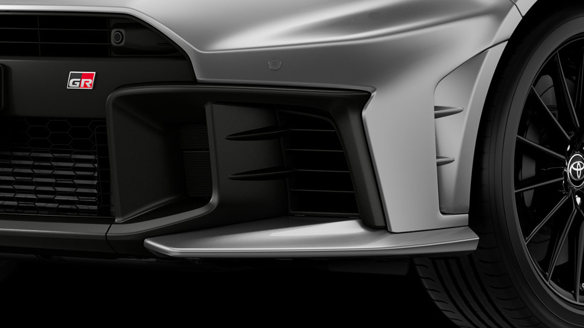 New Canard-Shaped Bumper Corner