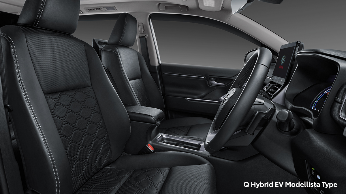 Black Leather Seat