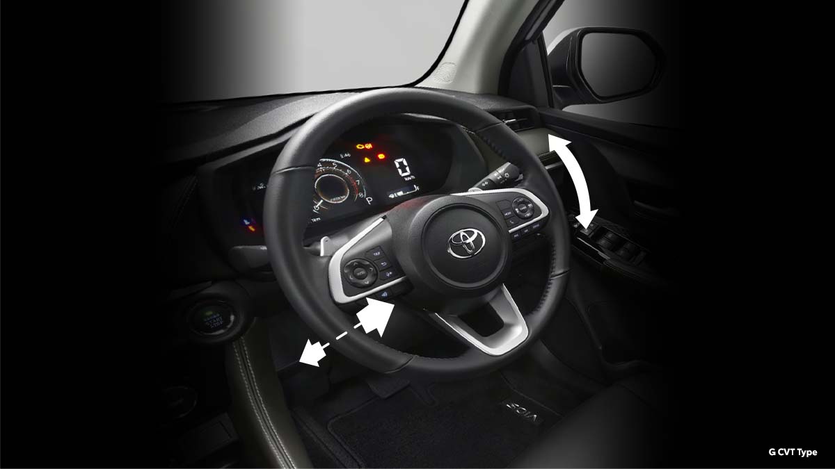 Tilt & Telescopic Steering Wheel