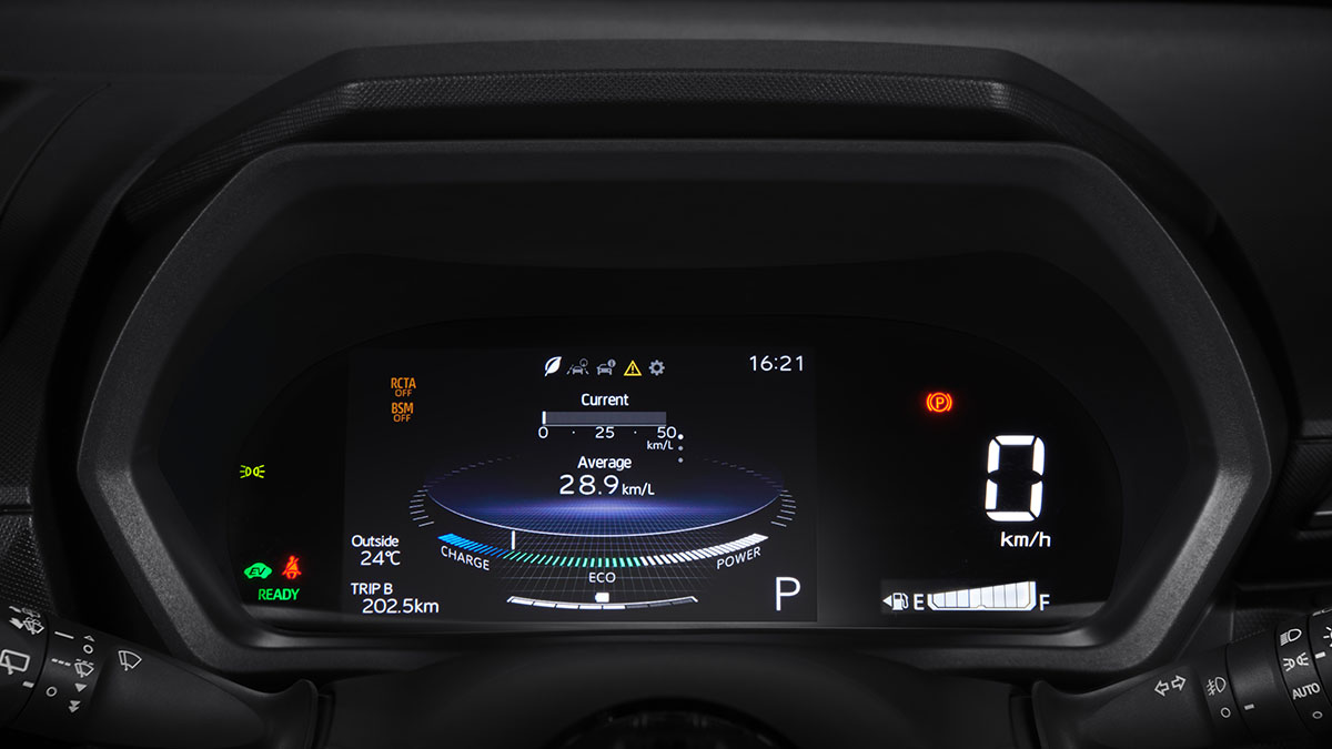 Digital TFT Multi Information Display