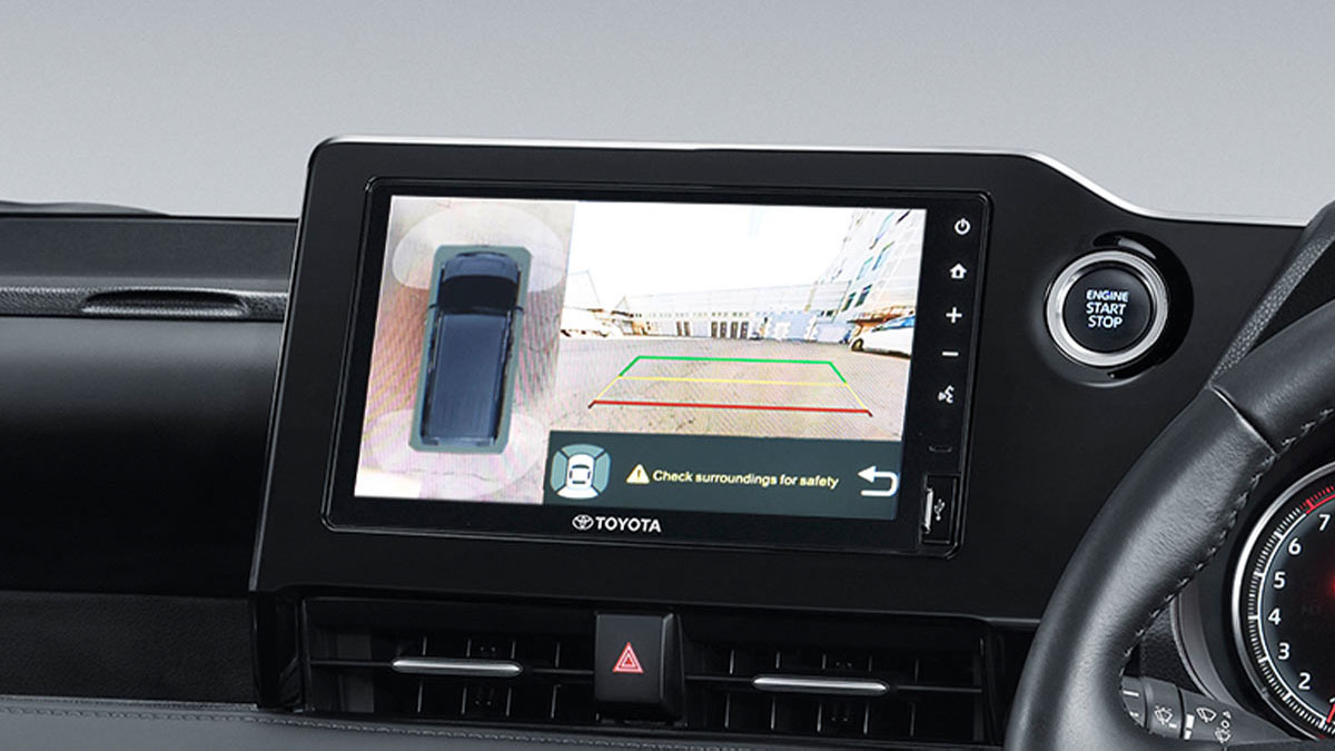 Convenient Panoramic View Monitor