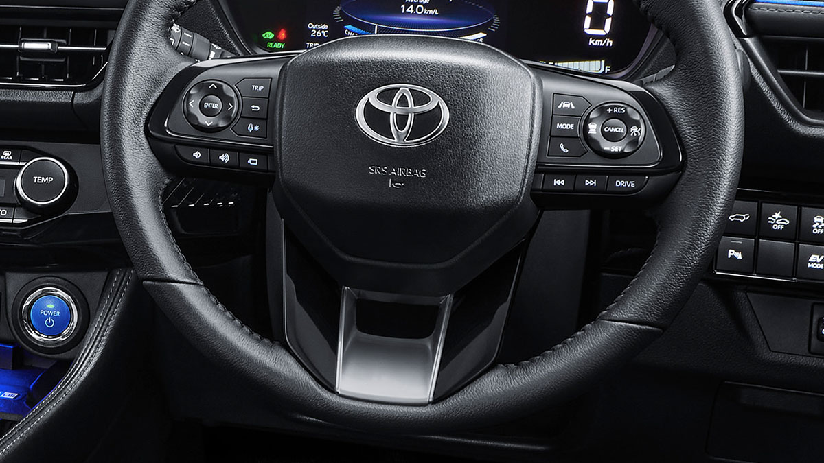 Convenient Steering Wheel with Switch Button