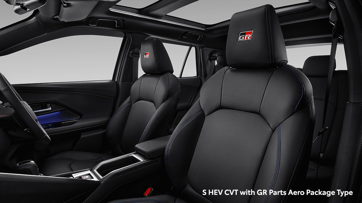 Deluxe Leather Seat (All S Type) with GR Logo (All GR Parts Aero Package Type)